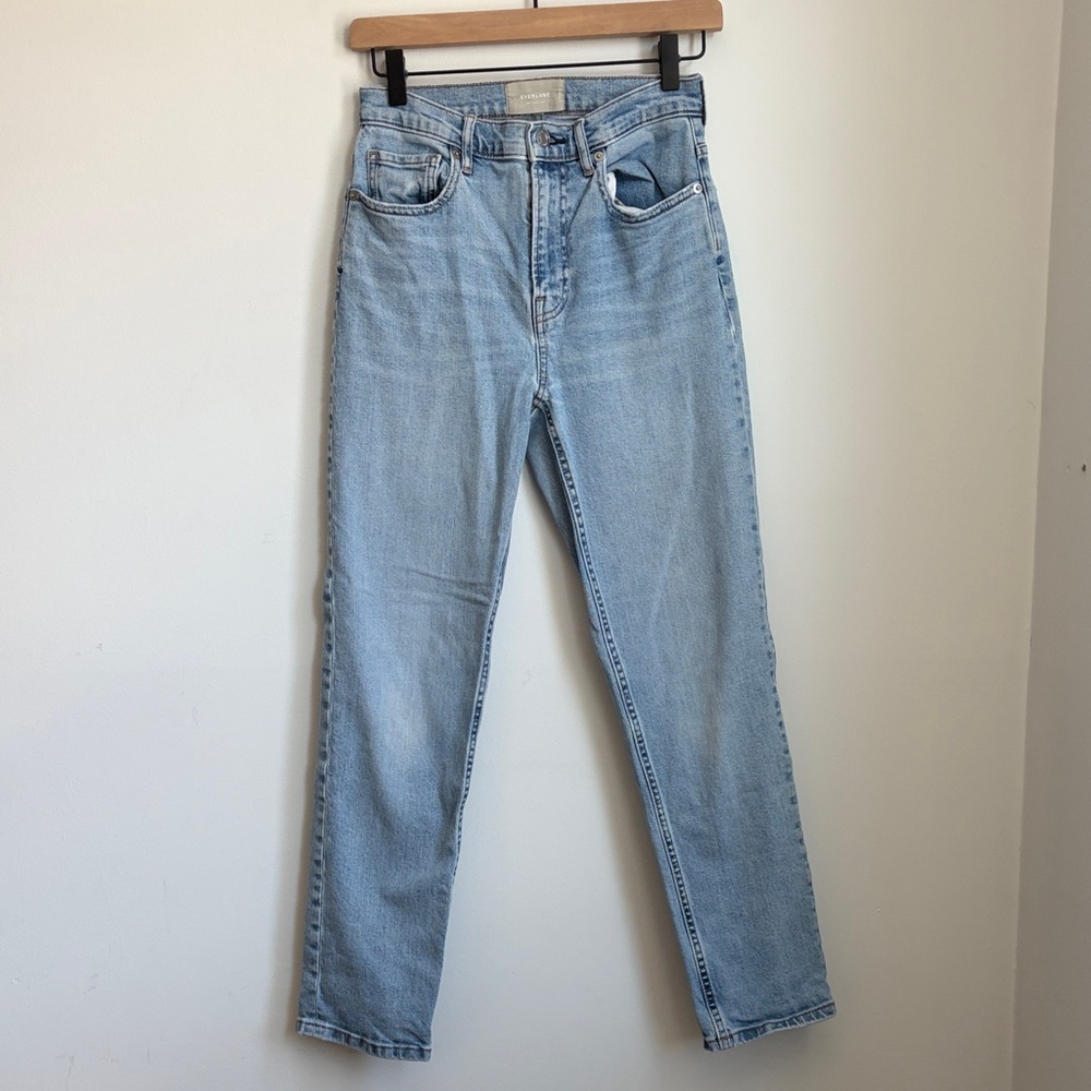Everlane The Cheeky Women's Straight Leg Light Blue Jeans